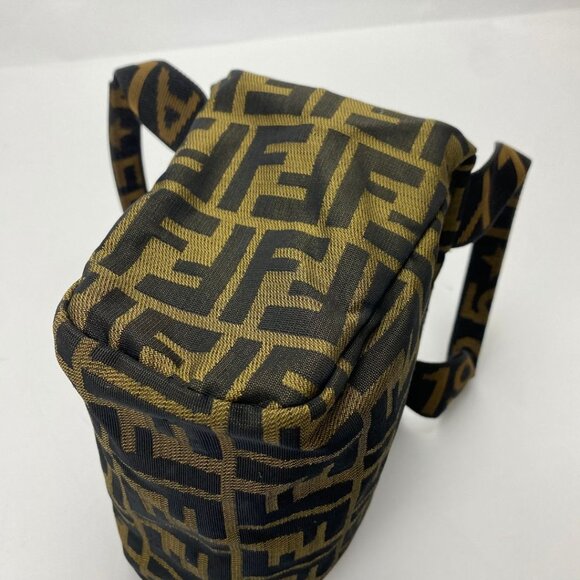 FENDI Zucca Mini Baguette Tote Bag Rare - Picture 5 of 14